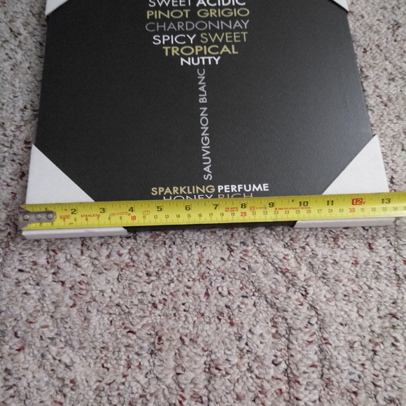 Wine Canvas Art NEW Vinyl Wall Hanging Picture Word Shaped Wine Glass Print - Picture 10 of 13